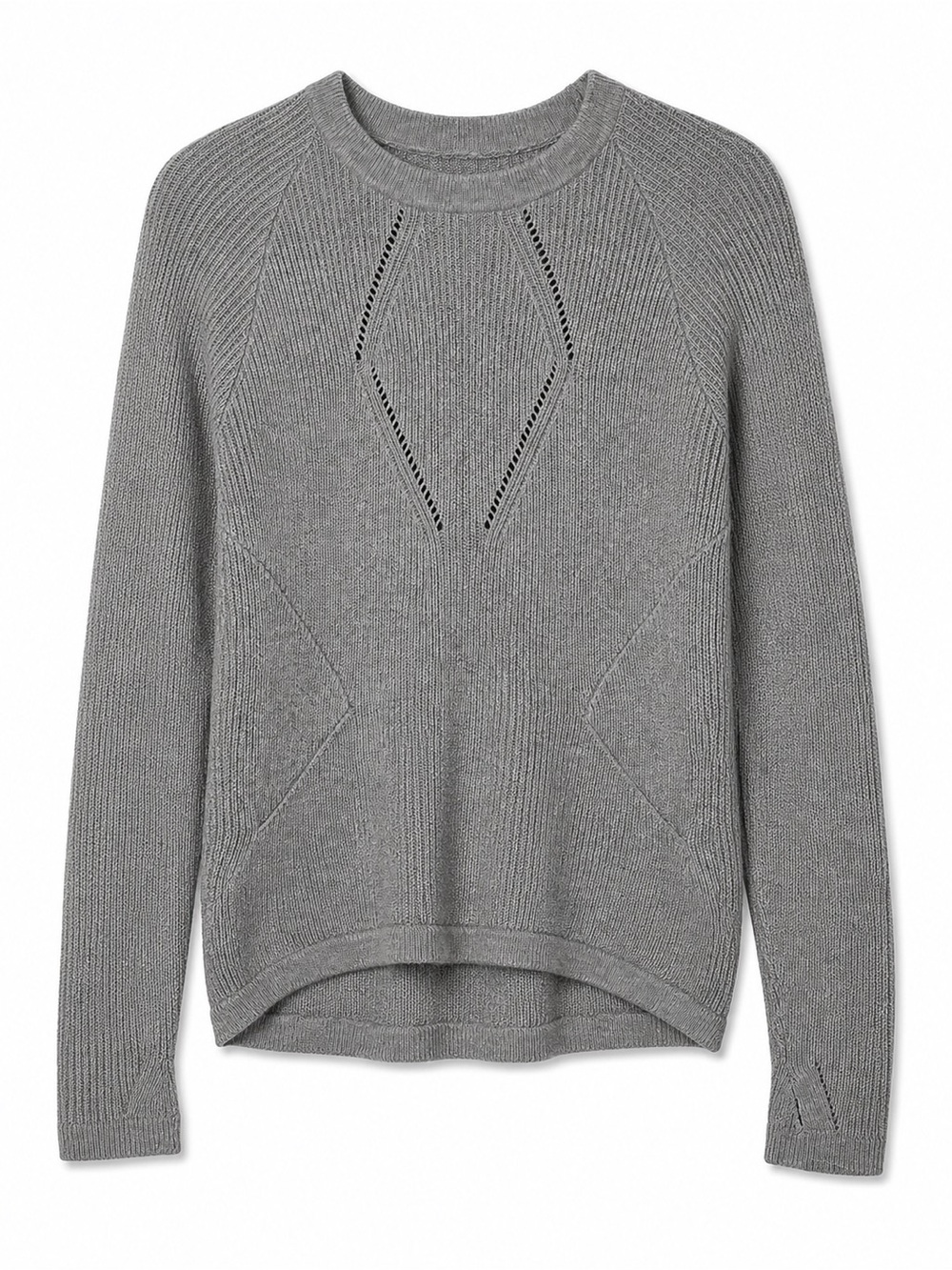 Lululemon The Sweater The Better Pullover Knit Sweater Gray Size 10